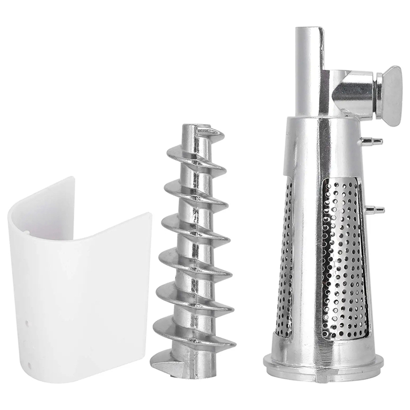 Meat Grinder Attachment - อุปกรณ์เสริมเครื่องบดเนื้อสำหรับเครื่องผสมอาหาร, ที่คั้นน้ำมะเขือเทศ, ตัวกรองแบบเกลียว, ปลอกกรอง, แผ่นกั้น, อุปกรณ์เสริม-A09G