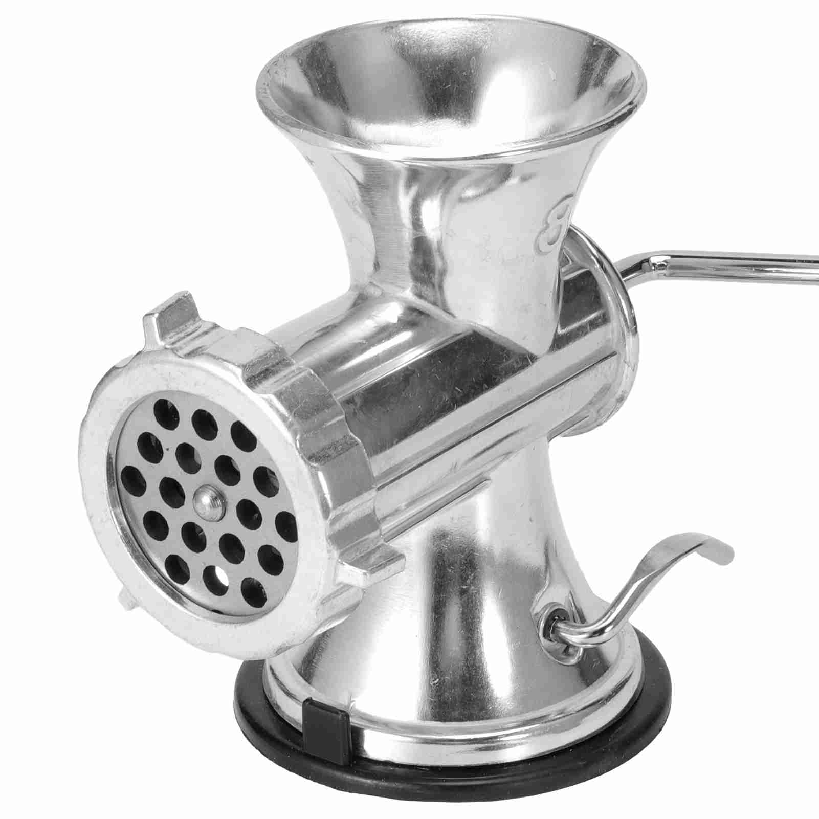 Kitchen Appliances Best - เครื่องบดเนื้อเครื่องอะลูมินัมอัลลอยเงินแบบแมนนวลเครื่องใช้ในครัวไส้กรอกที่หั่นผักพริกไทยเครื่องใช้ในครัว