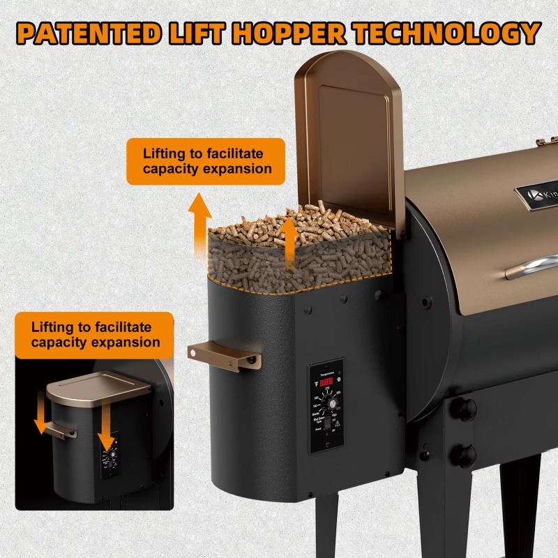 เตาบาร์บีคิวแบบพกพาพับได้ ใช้เ - Electric Smoker Bbq บทวิจารณ์และราคา