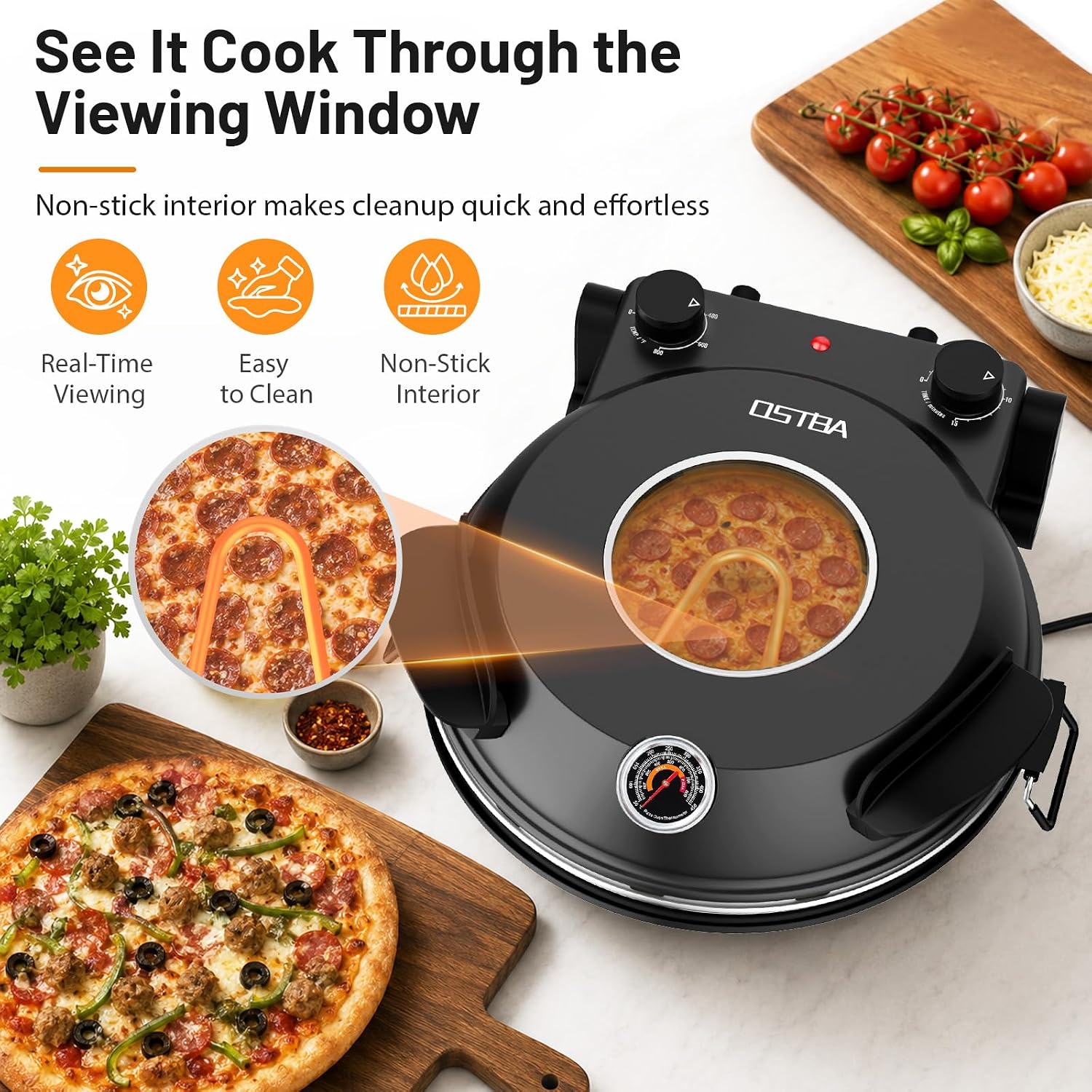 เตาอบพิซซ่าไฟฟ้าสำหรับใช้ในบ้า - Bread Maker Machine บทวิจารณ์และราคา