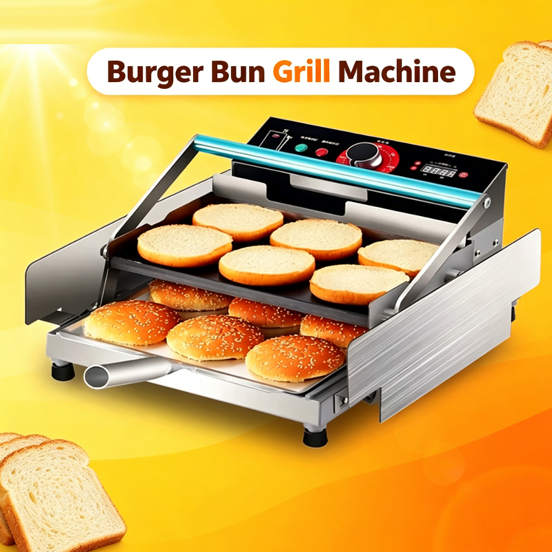 เครื่องปิ้งขนมปังเบอร์เกอร์ไฟฟ - Bread Maker Machine บทวิจารณ์และราคา
