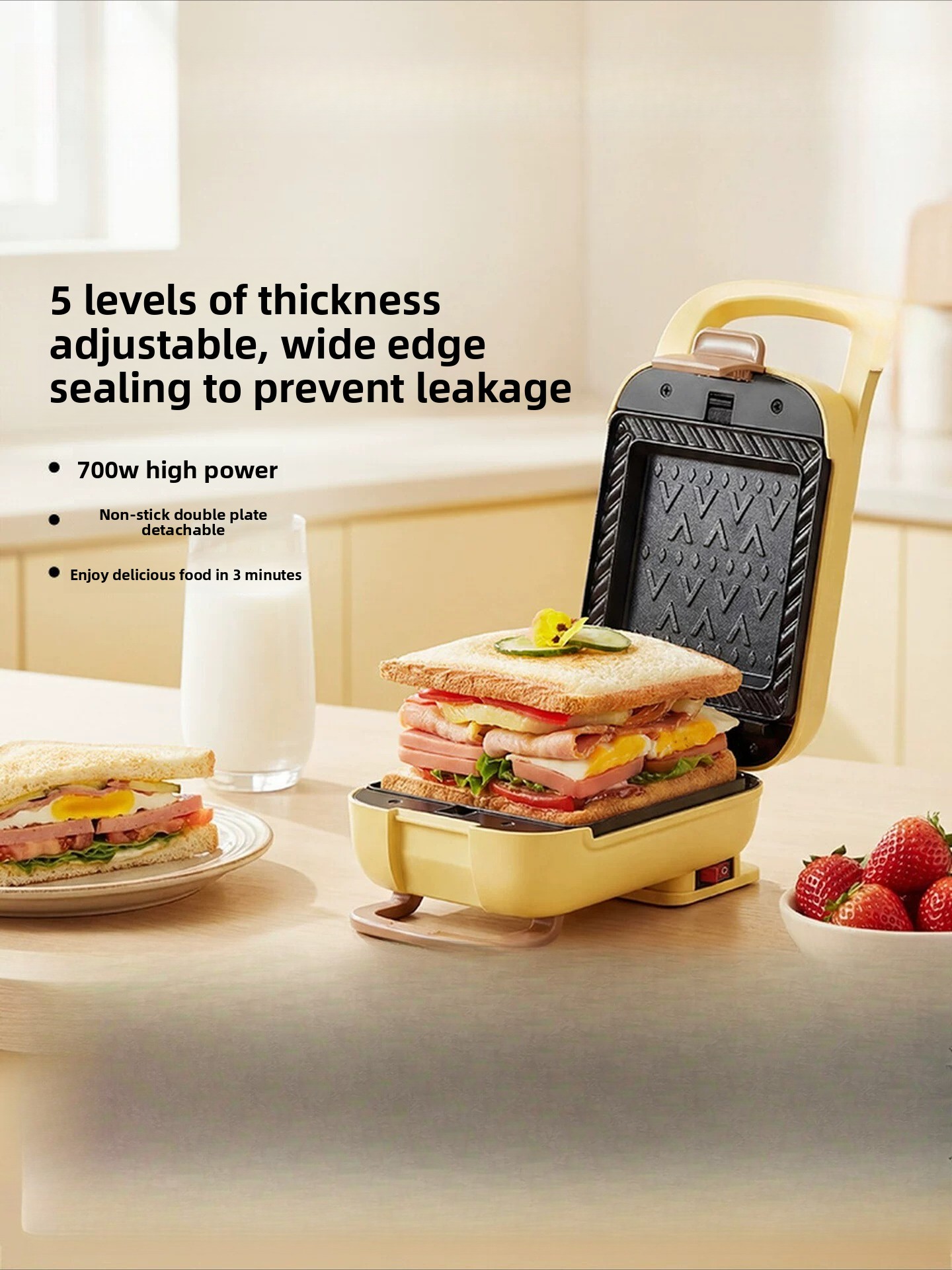เครื่องทำแซนวิชแบบกดร้อนสำหรับ - Bread Maker Machine บทวิจารณ์และราคา