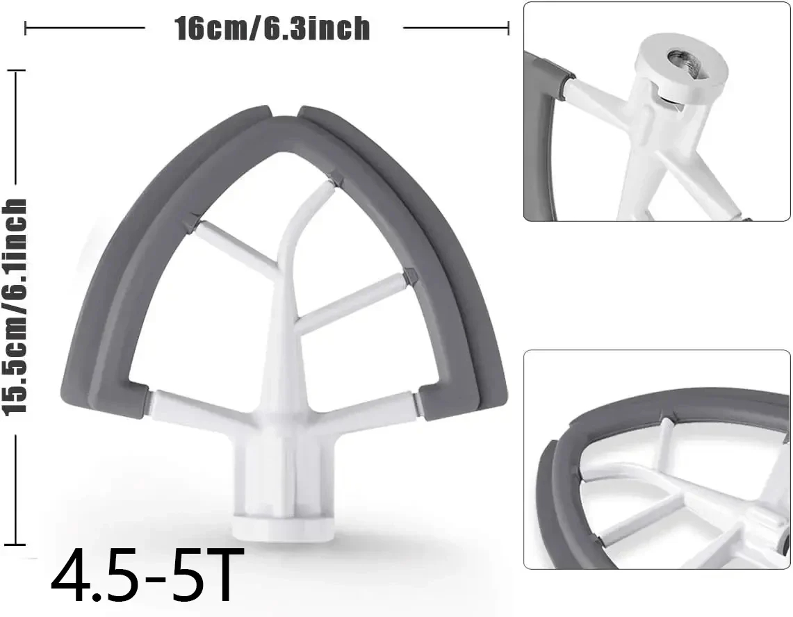 อุปกรณ์เสริมซิลิโคนขนาด 4.5-5  - Kitchen Appliances Kitchenaid บทวิจารณ์และราคา