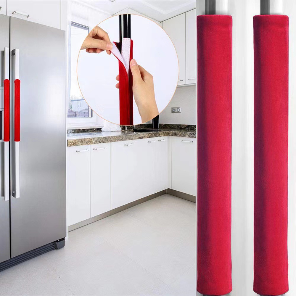 2 ชิ้น/เซ็ตตู้เย็นประตูมือจับเ - Kitchen Appliances With Red Knobs บทวิจารณ์และราคา