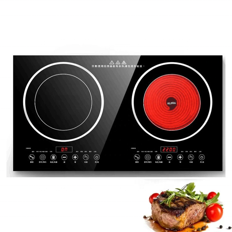 เตาแม่เหล็กไฟฟ้า 2 หัวเตา 110V - Kitchen Appliances Best บทวิจารณ์และราคา