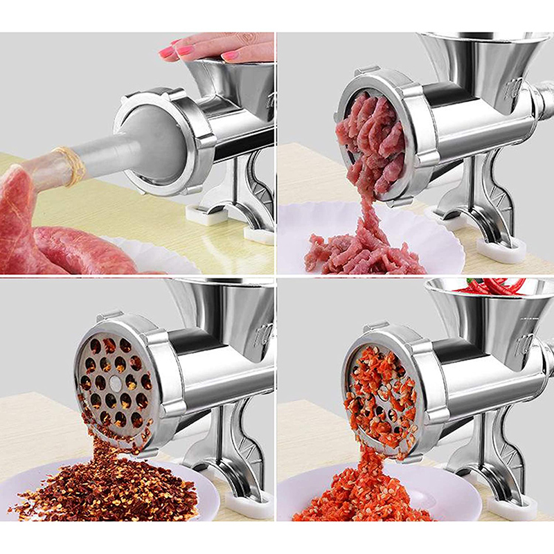 เครื่องบดเนื้อด้วยตนเองไส้กรอก - Meat Grinder Attachment บทวิจารณ์และราคา
