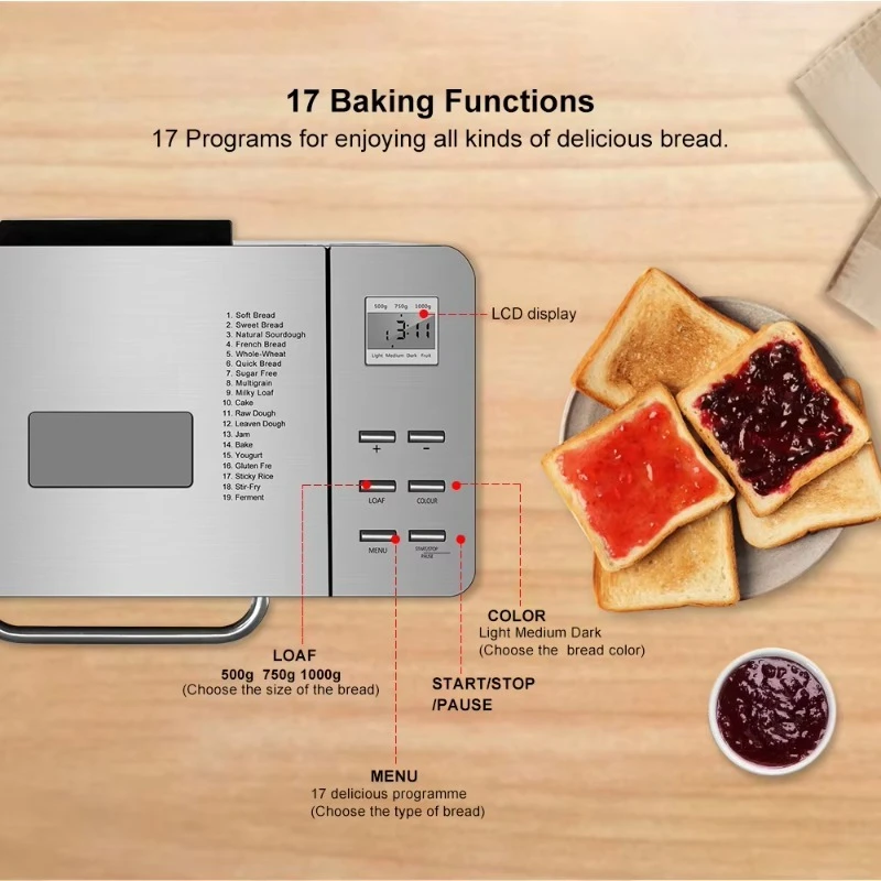 เครื่องทำขนมปังฝรั่งเศส เครื่อ - Kitchen Appliances Best บทวิจารณ์และราคา