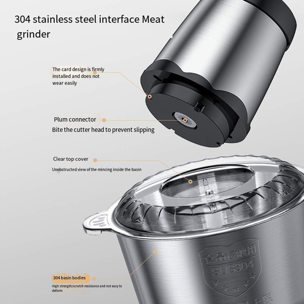 เครื่องบดเนื้อไฟฟ้า 3 ลิตร/2 ล - Meat Grinder Attachment บทวิจารณ์และราคา