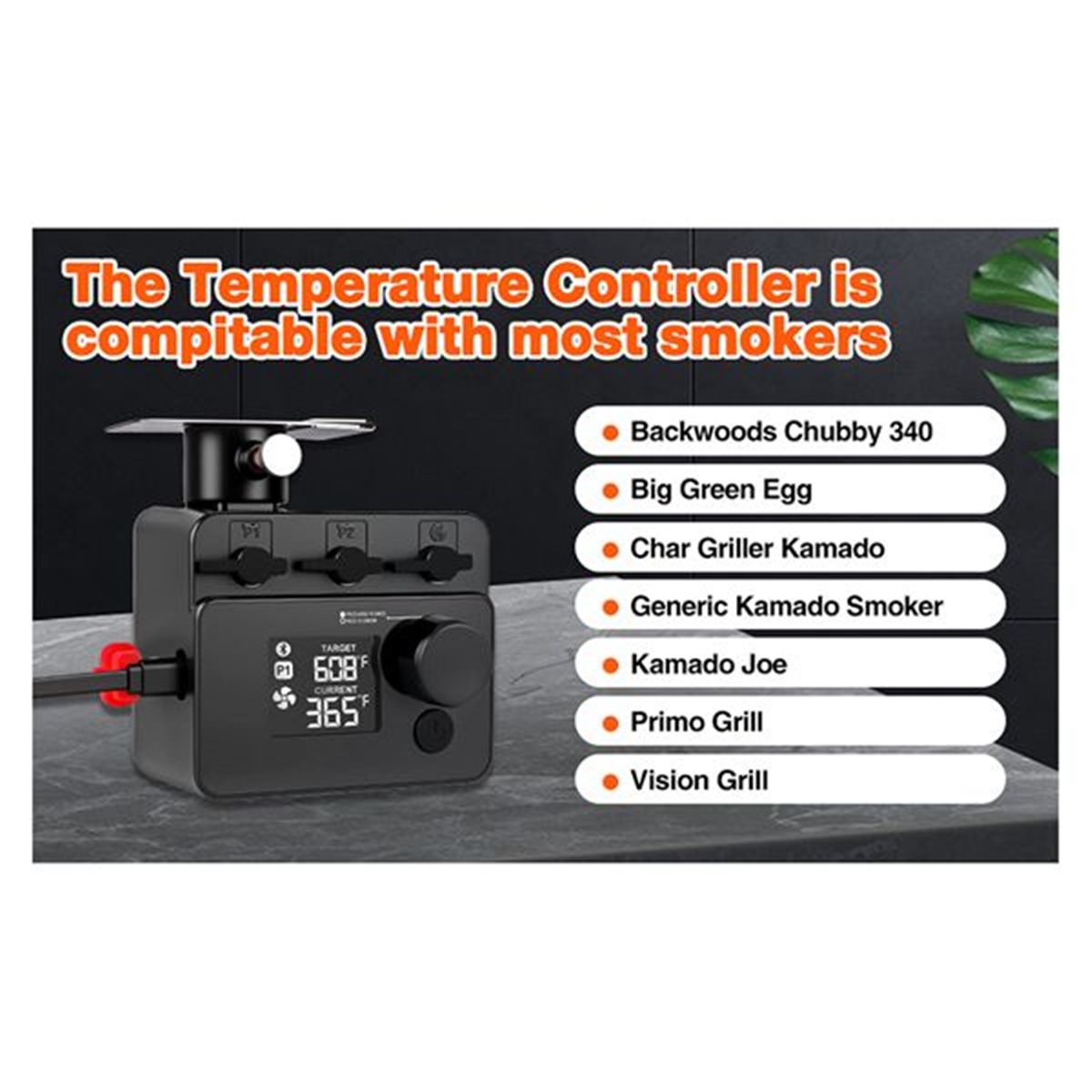 ตัวควบคุมอุณหภูมิเตาบาร์บีคิวบ - Electric Smoker Bbq บทวิจารณ์และราคา