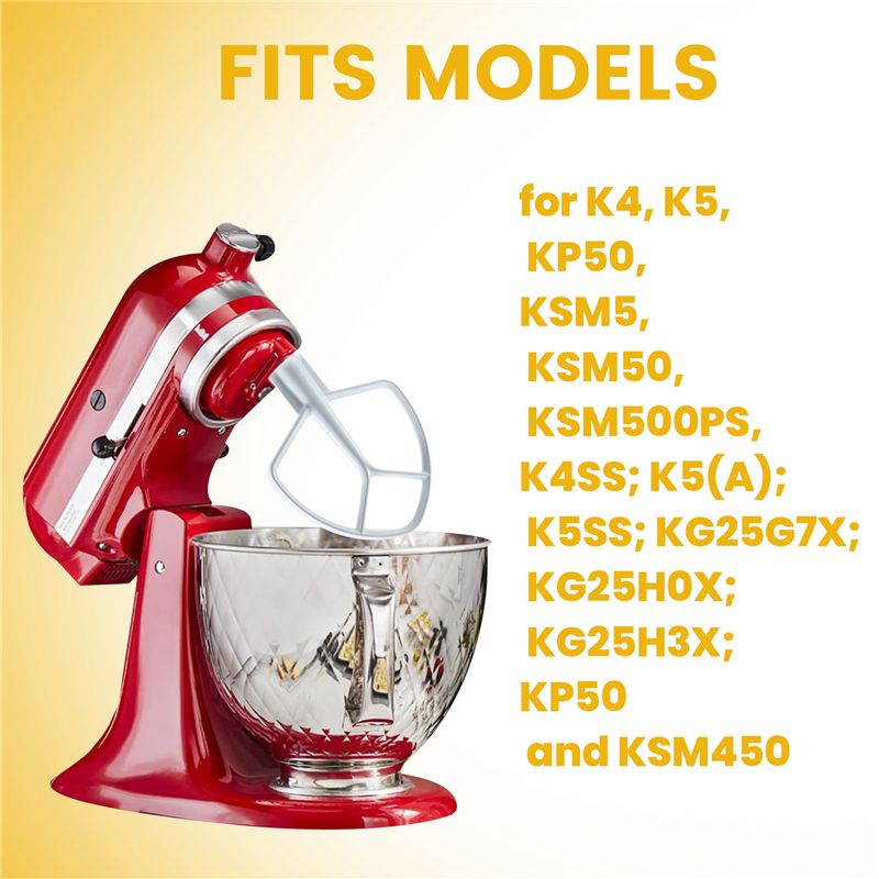 B83B-K5AB K5SS หัวตีแบบแบนเคลื - Kitchen Appliances Kitchenaid บทวิจารณ์และราคา