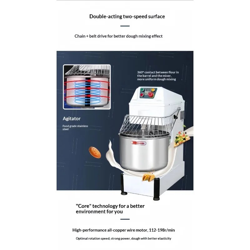 เครื่องผสมแป้งแบบเกลียว HR Com - Bread Maker Machine บทวิจารณ์และราคา