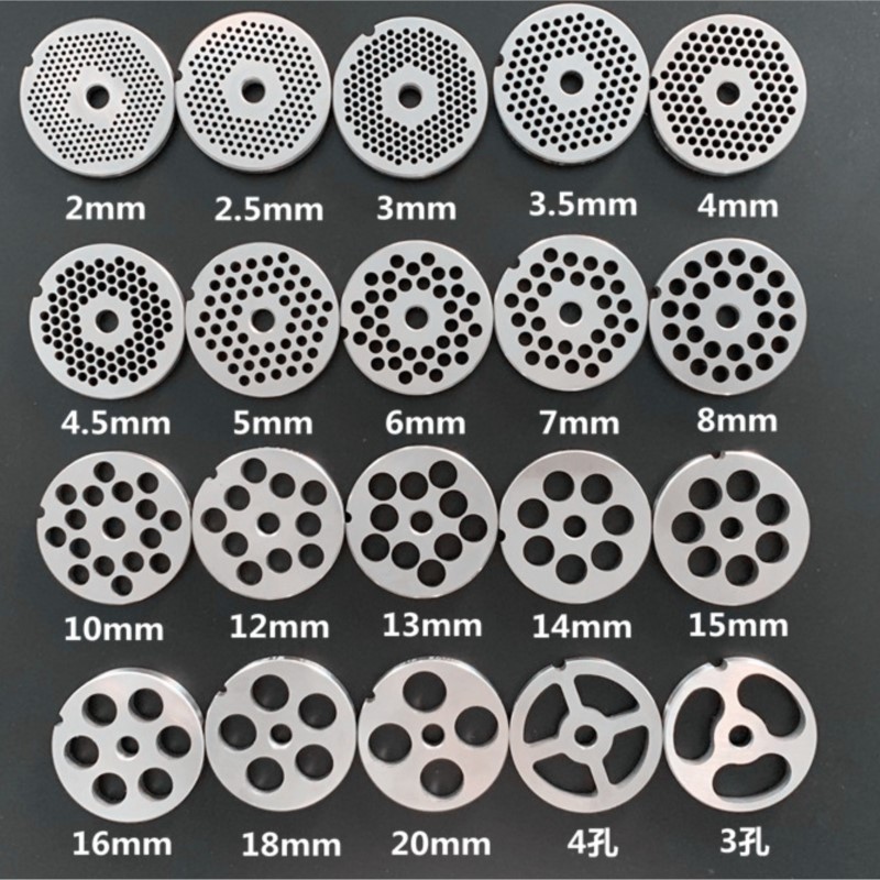 # แผ่นบดเนื้อ 12 แบบ 2/2.5/3-1 - Meat Grinder Attachment บทวิจารณ์และราคา