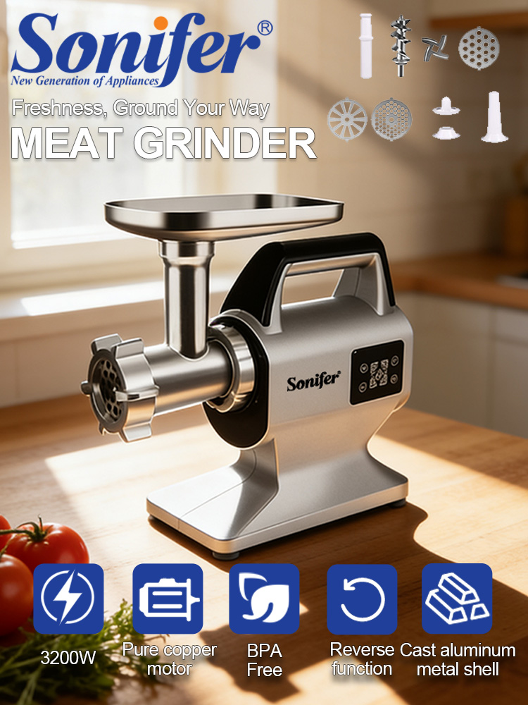 เครื่องบดเนื้อโซนิเฟอร์ SF-503 - Meat Grinder Attachment บทวิจารณ์และราคา